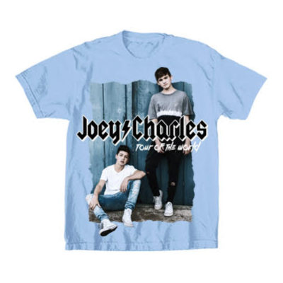 Joey And Charles Blue Shirt
